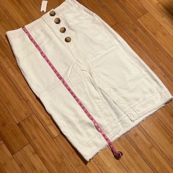 NWT Anthropologie Maeve Springtime Wrap Skirt Size 14 - Picture 13 of 16